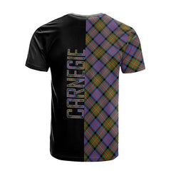 Carnegie Ancient Tartan T-Shirt Half of Me - Cross Style