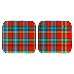 Chattan Tartan Car Sun Shade - 2 Pieces
