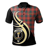 Chisholm Ancient Tartan Polo Shirt - Believe In Me Style