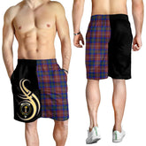 Chisholm Hunting Modern Tartan Crest Men's Short PM8