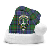 Paterson Tartan Crest Christmas Hat