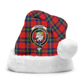 Ruthven Modern Tartan Crest Christmas Hat