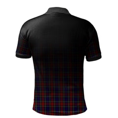 Clark Red Tartan Polo Shirt - Alba Celtic Style