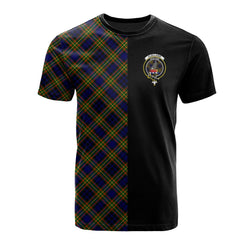 Clelland Modern Tartan T-Shirt Half of Me - Cross Style