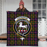 Cochrane Modern Tartan Crest Quilt