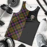 Cochrane Modern Tartan Crest Men's Tank Top - Cross Style