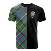 Colville Tartan T-Shirt Half of Me - Cross Style
