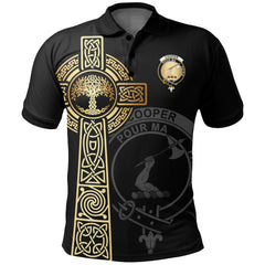 Cooper Clan Unisex Polo Shirt - Celtic Tree Of Life