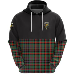 Cumming Hunting Ancient Clan Half Of Tartan Hoodie