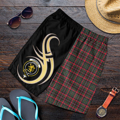 Cumming Hunting Modern Tartan Crest Men's Short PM8