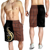 Cumming Hunting Weathered Tartan Crest Men's Short PM8