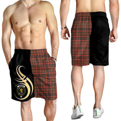 Cumming Hunting Weathered Tartan Crest Men's Short PM8