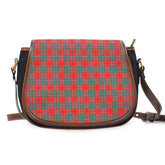 Cumming Modern Tartan Saddle Handbags