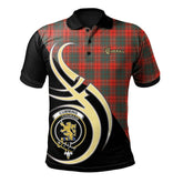 Cumming Modern Tartan Polo Shirt - Believe In Me Style