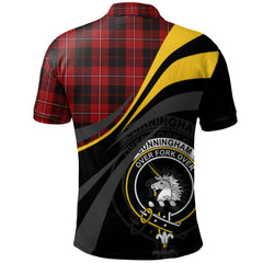 Cunningham 02 Tartan Polo Shirt - Royal Coat Of Arms Style