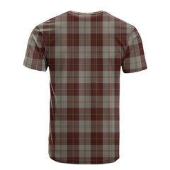 Cunningham Burgundy Dancers Tartan T-Shirt