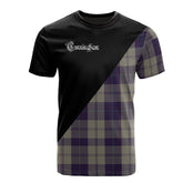 Cunningham Dress Blue Dancers Tartan - Military T-Shirt