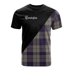 Cunningham Dress Blue Dancers Tartan - Military T-Shirt