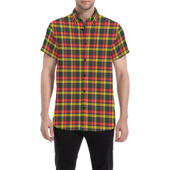 Buchanan Family Modern Tartan Men Shirt
