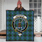 Davidson Ancient Tartan Crest Quilt