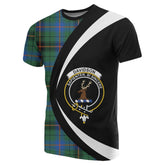 Davidson Ancient Tartan Crest Circle T-shirt
