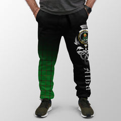 Don (Tribe-Of-Mar) Tartan Crest Jogger Sweatpants - Alba Celtic Style