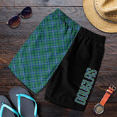 Douglas Ancient Tartan Crest Men's Short - Cross Style