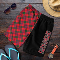 Drummond Modern Tartan Crest Men's Short - Cross Style