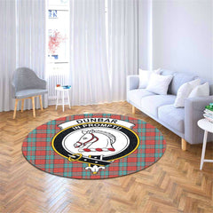 Dunbar Ancient Tartan Crest Round Rug