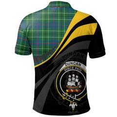 Duncan Ancient Tartan Polo Shirt - Royal Coat Of Arms Style