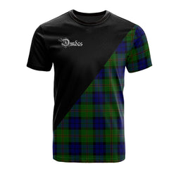 Dundas Modern Tartan - Military T-Shirt
