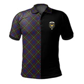Durie Tartan Polo Shirt Half of Me - Cross Style