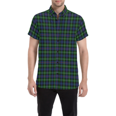 Mackenzie Family Modern Tartan Men Shirt