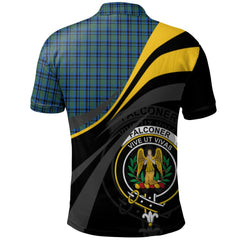Falconer Tartan Polo Shirt - Royal Coat Of Arms Style