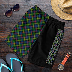 Farquharson Modern Tartan Crest Men's Short - Cross Style