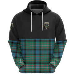 Ferguson Ancient Clan Half Of Tartan Hoodie