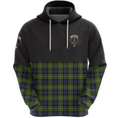 Ferguson Modern Clan Half Of Tartan Hoodie