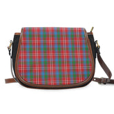 Fitzgerald Red Tartan Saddle Handbags