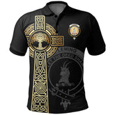 Fleming Clan Unisex Polo Shirt - Celtic Tree Of Life