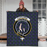 Fletcher Modern Tartan Crest Quilt