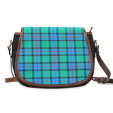 Flower Of Scotland Tartan Saddle Handbags