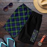 Forbes Modern Tartan Crest Men's Short - Cross Style