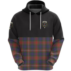 Fraser Hunting Modern Clan Half Of Tartan Hoodie