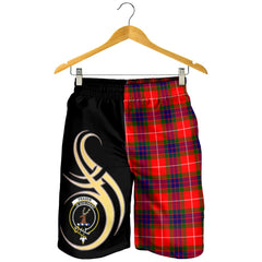 Fraser Modern Tartan Crest Men's Short PM8