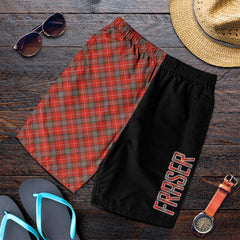 Fraser Weathered Tartan Crest Men's Short - Cross Style