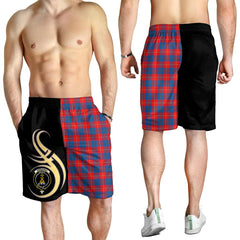 Galloway Red Tartan Crest Men's Short PM8