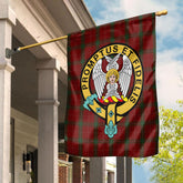 Carruthers Tartan Crest Garden Flag - Original Crest