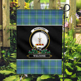 MacIntyre Hunting Ancient Tartan Crest Garden Flag - Welcome Style
