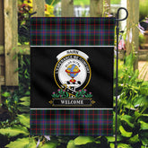 Nairn Tartan Crest Garden Flag - Welcome Style