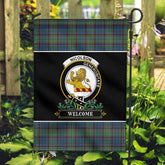 Nicolson Hunting Ancient Tartan Crest Garden Flag - Welcome Style